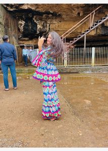 Colorful Printed Dress