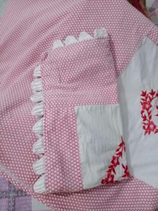 Floral Embroidered Bedding Set