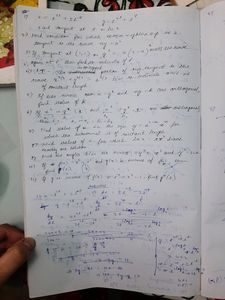 FIITJEE Handwritten Maths Notes