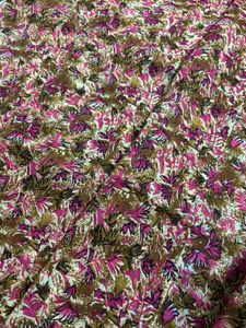 mustard floral saree