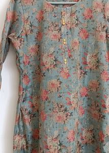 Floral Print Kurti