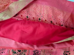 Tameta Peacock Design Saree