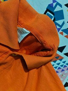 Orange Polo T-Shirt