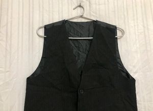 Black Formal Waistcoat