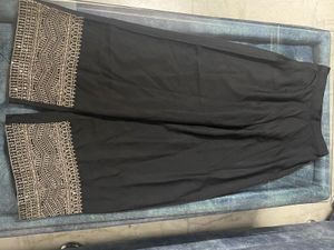 Embroidery Georgette Kurta Palazzo WithDupatta Set