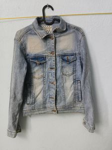Denim Coat And Shirt