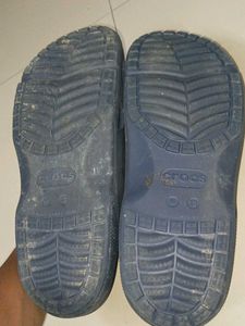 Original Crocs Navy Blue Sandals &amp; Floaters