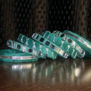 Green Shade Bangles 💚