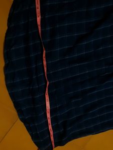 Half Sleeve Dark Blue Casual Shirt