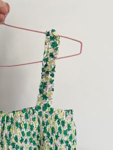 Cute Floral Peplum Top