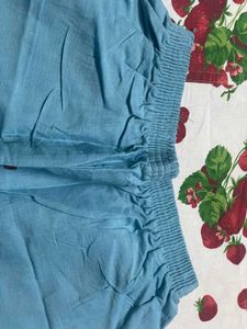 Trendy Pakistani Straight Kurti Set  Ocean Blue 💙