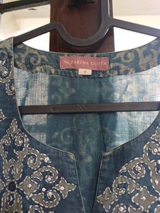 Beautiful Blue Grey Kurta Set
