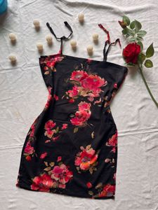 Strip Flowerl Kurta