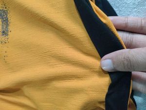 Mustard Graphic Print T-shirt