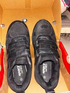 Sparx Black Sports Shoes