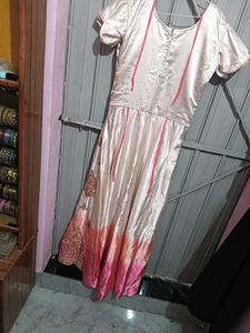 Elegant Off White Gown