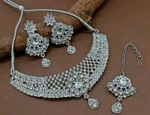 Silver Plated Jewellery Set
