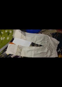 Pure Cotton Stylish Net On Bottom Pant