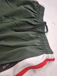 Green Graphic Shorts
