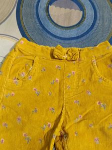 Baby Girl Yellow Jeans