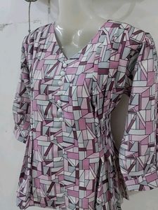 Abstract Print Top