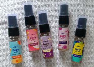 PLUM || 5 Mini Body Mists / Perfumes💋