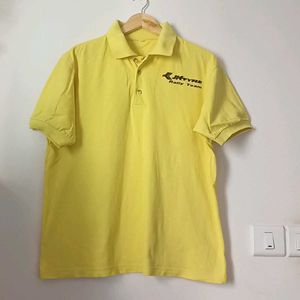 Yellow Rally Team Polo Shirt