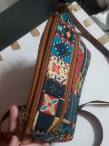 Colorful Patchwork Crossbody Bag