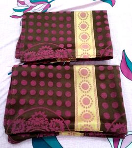 Dubble Bed Sheet With 2 Pillow Cover
