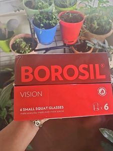 Borosil Vision Glasses (Set of 6)