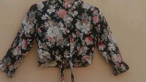 Black Knot Top For Women