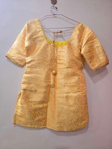 Yellow Gharara Set