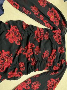 Floral Print Mini Dress