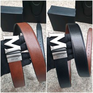 MCM Reversible Leather Belt
