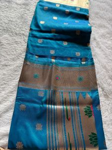 Elegant Kalyani Paithani Saree ❤️