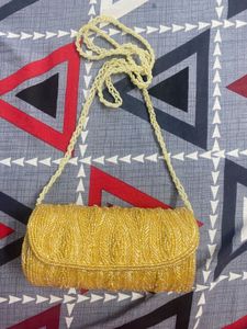 Beautiful Embroidery Clutch 🧡