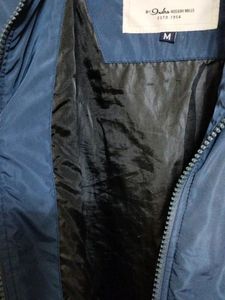 Blue Zip-Up Jacket
