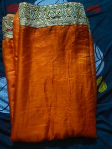 work saree with blouse