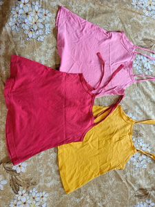 Baby Girls&#39; Tops (Set of 3) For Donation