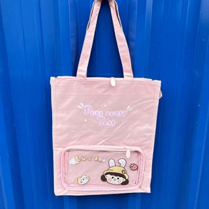 fixed price strictly no coin and swap comments on this will b ignored Spaciohs Kawaai Totes /tuitionbags For Kids And Adults With 3compartments And Waterproof 449 Each