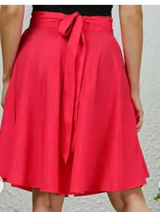 Stylish Pink Ethnic Skirt