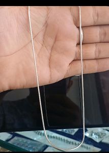 Real Silver Chain (Silky) 😍 3 Pcs Combo