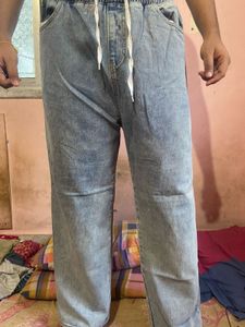 Loose Fit Denim Jeans