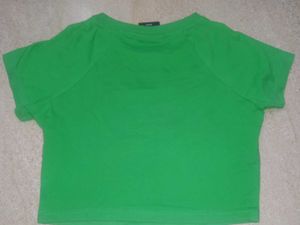 Green Graphic Baby Tee