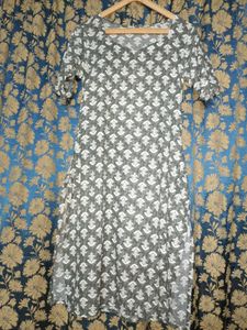 Grey Kurta