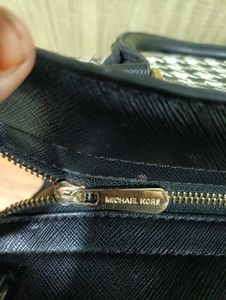 Michael Kors Stylish Houndstooth Handbag