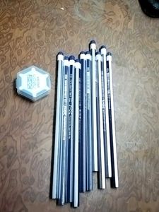 Set Of 10 Pencils And One Eraser