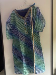 Unused New Kota Doria Leheriya Kurti