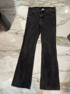 Black Flared Jeans