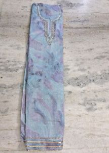 Light Blue Heavy Chanderi Suit 💧